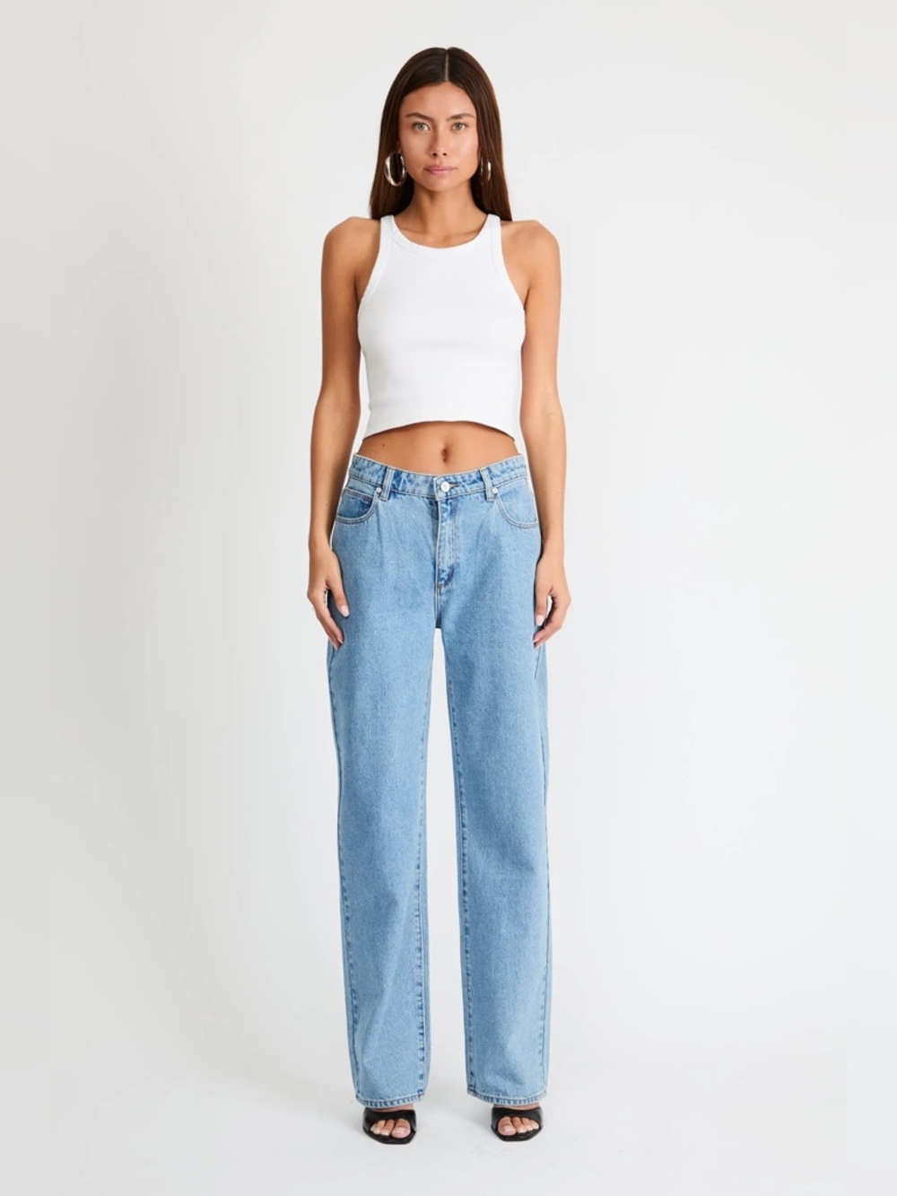 Abrand 95 Mid Rise Baggy in Gigi size 29